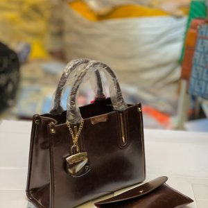Leather Bag 2 Piece