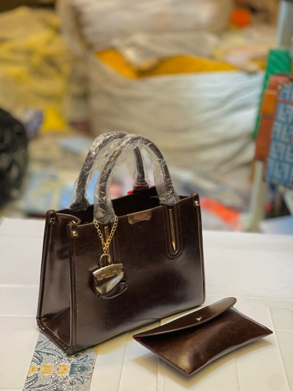 Leather Bag 2 Piece